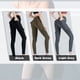 thumbnail image 5 of Leggings de compresión para mujer Pantalones cargo Cintura alta Multi-Bolsillo Yoga Fitness, 5 of 7