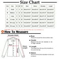 thumbnail image 3 of HAPIMO Men's Fleece Thick Shirt Coat Pocket Fashion Classic Plaid Lattice Jackets Autumn Winter Long Sleeve Outwear Hooded Cardigan Drawstring Regular Fit Western Casual Brown XL, 3 of 6