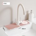 thumbnail image 1 of Xihbxyly Oferta de iluminación Almohadilla de secado para grifo que fluye agua, almohadilla protectora para fregadero de cocina y baño, 14 x 38 cm, 1 of 3