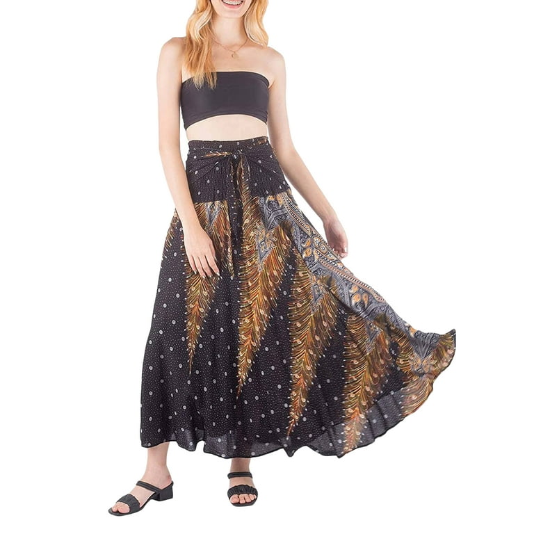 Boho maxi skirt 90 cheap