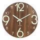 thumbnail image 2 of Reloj de pared luminoso 25cm perfecl silencioso para decoración cocina oficina Numerales grandes, 2 of 8