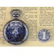 thumbnail image 5 of Reloj de bolsillo mecánico negro Sincero con solapa estilo retro y hueco para hombres y mujeres, 5 of 5