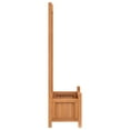 thumbnail image 5 of vidaXL Planter with Trellis Brown Solid Wood Fir, 5 of 7