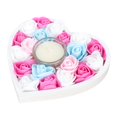 thumbnail image 4 of Heart Shape Candle Decor Valentine‘s Day Party Flower Design Candle Decor, 4 of 6
