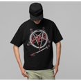 thumbnail image 2 of Slayer Sword Logo Jumbo Print Unisex T-Shirt - Black - Small, 2 of 6