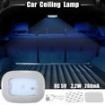 thumbnail image 2 of Interior Techo LED Lámpara Magnética Cúpula Luz para Coche Barco Juego, 2 of 9