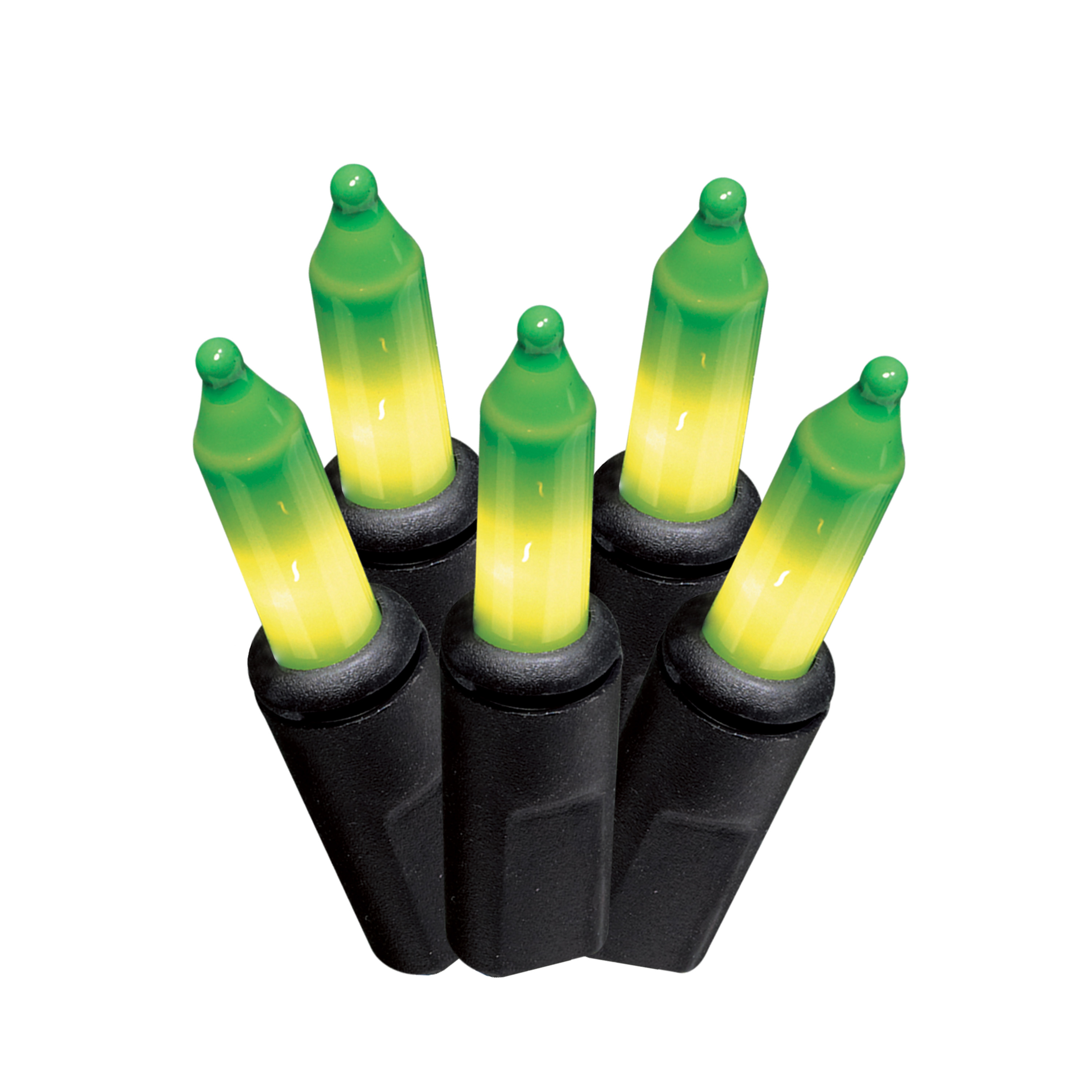 Way to Celebrate Halloween 280 Count LED String Lights, Green, 54