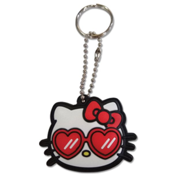 Key Cap Hello Kitty Heart Sunglasses Pvc New Ge419 Walmart Com Walmart Com