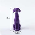 thumbnail image 4 of Whimsical Pet Resin Vase - Cute Dog Shaped Resin Flower Vase - Quirky Cat Dog Shaped Planter for Boho Home Desk Decor Gift for Pet Lovers(C), 4 of 7