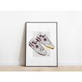 thumbnail image 3 of Póster de zapatillas de deporte de marca de fama mundial para sala de estar, pintura en lienzo moderna, arte para el hogar, decoración de pared, imágenes estéticas, regalos, 3 of 5