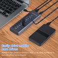 thumbnail image 2 of Mistaha 985A 10-Port USB 3.0 Hub USB Splitter Hub USB Docking Station 300MB/S High-Speed Transmission, 2 of 7