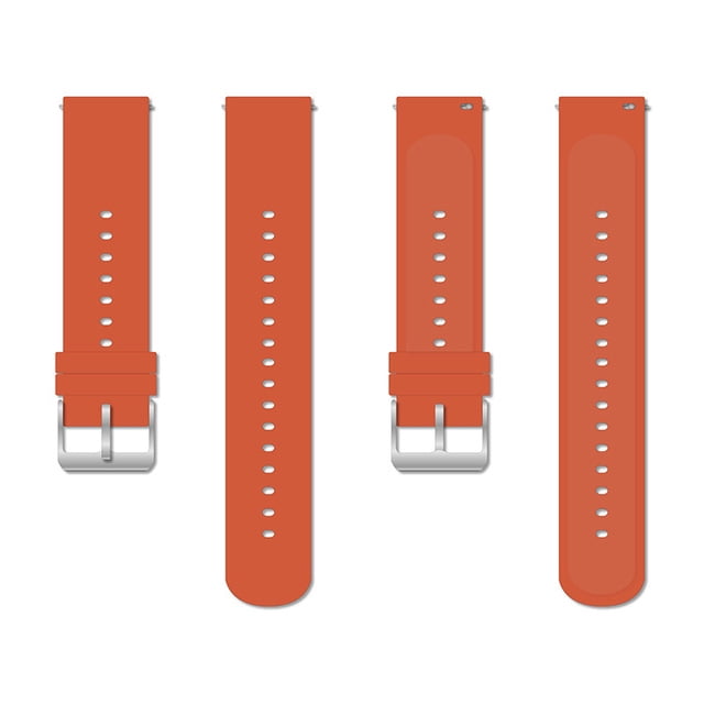 BAMAIA Soft Silicone Smart Watch Bands Replacement Straps Bands for 20mm Smart Watch