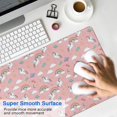 thumbnail image 4 of Long Mouse Pads for Desk,Pink Cartoon Unicorn Rainbow Cloud Space Desk Mats on Top Of Desks, Desk Mouse Pad Extra Large with 3mm Non-Slip Base and Stitched Edge for Gaming,Work,Home 31.5"x15.7", 4 of 5