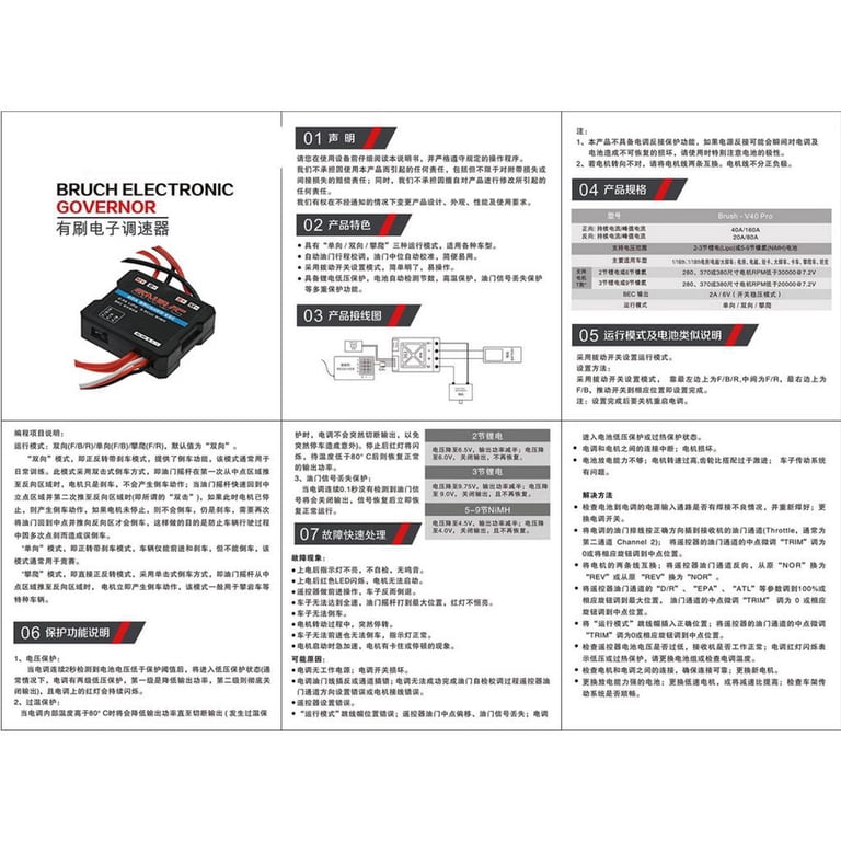 Florencey Transmitter & Receiver Board With Horn Sound - Upgrade For MN D12, C24, B24, B36 RC Trucks & Cars