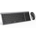 thumbnail image 1 of seenda Wireless Bluetooth Keyboard and Mouse Combo, COE401 Rechargeable Slim Keyboard Mouse, 3 Multi-Device Connection, Compact Quiet Set Compatible, 1 of 7