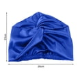 thumbnail image 7 of Yesbay Women Nightcap Soft Comfortable Faux Silk Bonnet Gentle Night Sleeping Bonnet Hair Protection Supply, 7 of 7
