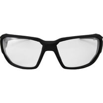 Edge Eyewear Safety Glasses,Clear Lens,Black Frame,M XD411VS