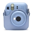 thumbnail image 2 of Funda para cámara Fujifilm Instax Mini 12, color azul pastel, 2 of 3