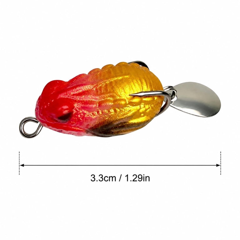 beginner bass fishing lures All In One Kit For Freshwater rigging headaches Bass Fishing Lures 1 Inch