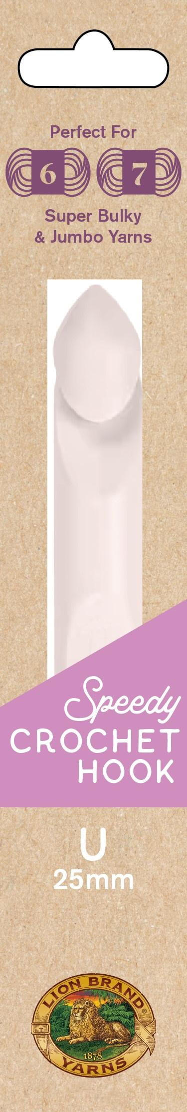 (2 pack) Crochet Hook Size U 25mm