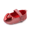 thumbnail image 6 of Odeerbi Baby's 2025 Casual Shoes Toddler Shoes Baby Girls Cute Fashion Heart Sequins Non-slip Soft Bottom Sandals, 6 of 8