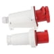 thumbnail image 5 of Conector de cable eléctrico industrial, 380‑415V 63A 5 pines Conector de enchufe industrial de clavija industrial Enchufe de aviación industrial con enchufe Valor inmejorable NikouMX herramienta, 5 of 8