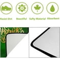 thumbnail image 4 of St Patricks Day Doormat Indoor Door Mats 23.6 x 15.7 inch Golden Coins Pot Green Hat Shamrock Floor Mats Entry Way Welcome Doormats Bath Pad for Kitchen Bathroom Home Decor, 4 of 6