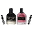 thumbnail image 1 of Set de regalo de perfume Valentine Milano EDP 100 ml x2 para mujer/hombre, 1 of 9