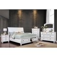 thumbnail image 2 of Bowery Hill Solid Wooden 3-Drawer Nightstand in White Finish, 2 of 6