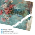 thumbnail image 3 of 1000 PCS Blooming Vase Puzzles For Adults 1000 Pieces,Relax Yourself,Puzzles Suitable For Entertaining With Family During Holidays,Vintage Style Flower Wooden Jigsaw Puzzles 1000 Piece, 3 of 6