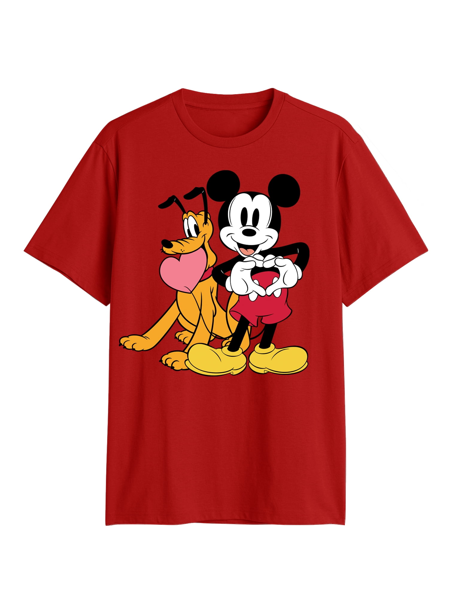 Disney, Men's & Big Men's Valentine's Day Graphic Tee, Friends' Heart, Sizes S-3XL