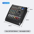 thumbnail image 3 of Amplificador mezclador de audio Baoblaze consola de mezcla controlador de DJ, 3 of 3