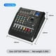 thumbnail image 3 of Amplificador mezclador de audio para DJ, sistema de consola de placa de sonido, consola de mezcla, controlador de DJ, mezclador de sonido para PC, 3 of 3