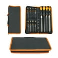 thumbnail image 3 of 17 Pcs/set Carbon Steel File Kit Rubber Handle ;;; ;;; ;;; ;;; Rasp Set Metal Wood Glass Ceramic Polishing Tool, 3 of 9