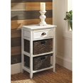 thumbnail image 2 of Ashley Oslember 1 Drawer End Table in Antique White, 2 of 5