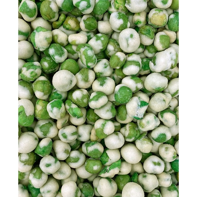 SweetGourmet Wasabi Green Peas | Healthy Snacks | 2 Pounds
