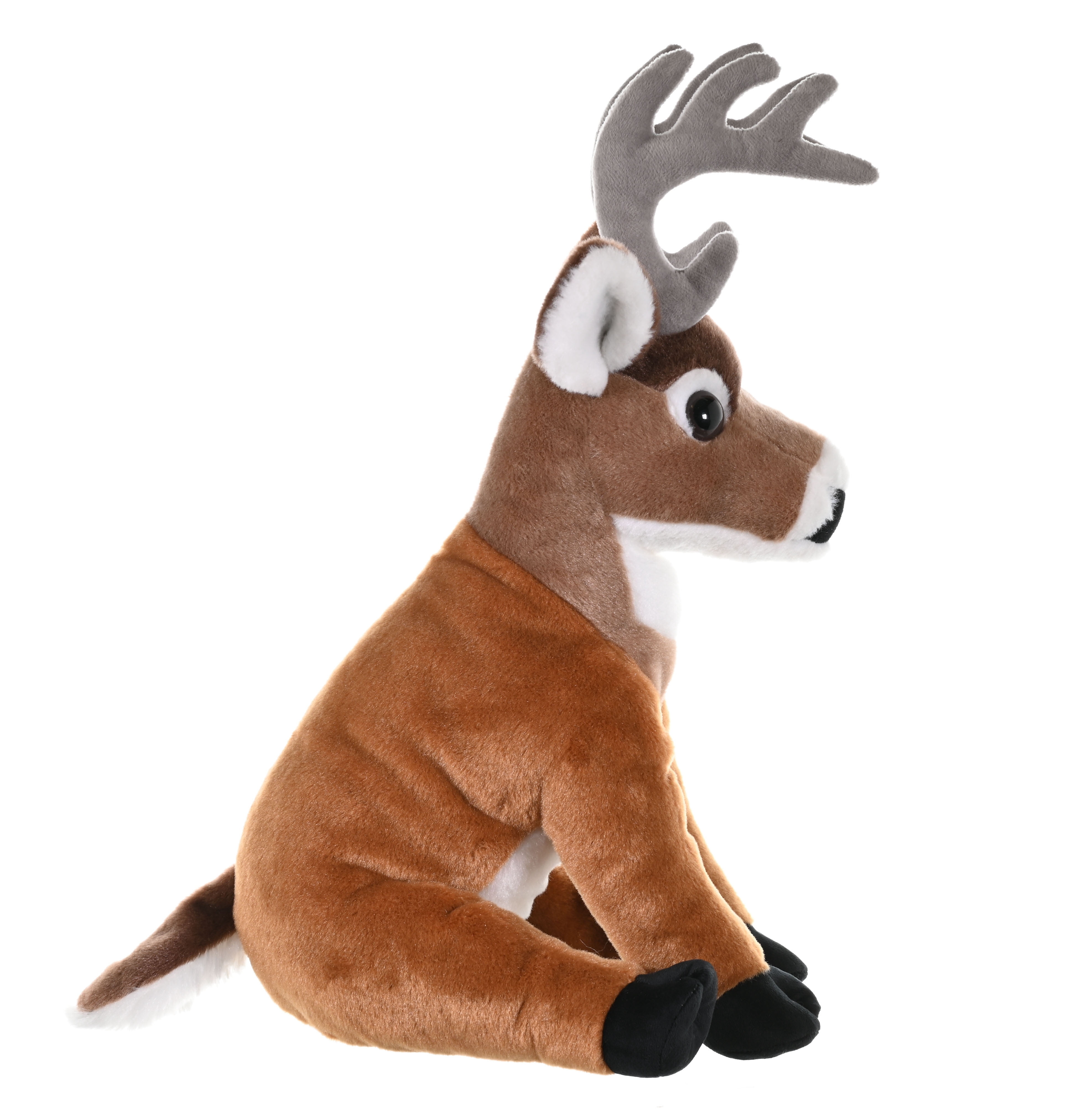 Wild Republic White Tailed Buck Plush, Stuffed Animal, Plush Toy, Gifts for Kids, Cuddlekins 12 Inches