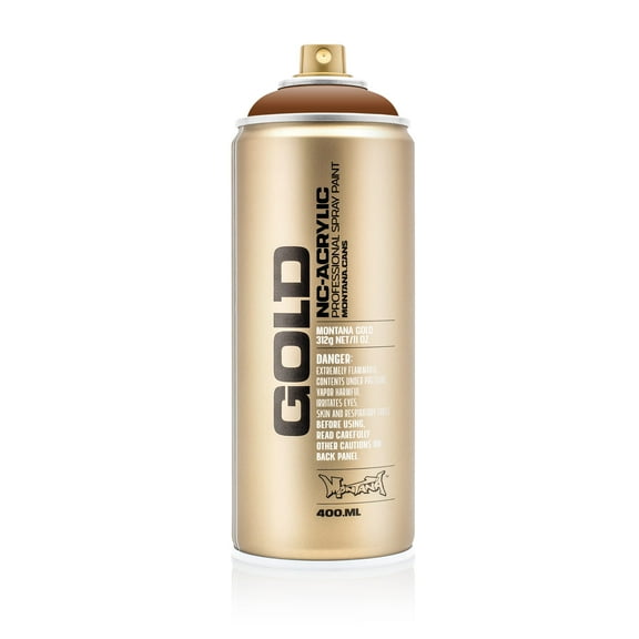Montana Cans GOLD Spray Paint, 400ml, Hazelnut