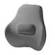 thumbnail image 5 of Almohada de apoyo lumbar para coche, espuma viscoelástica suave, cojín de apoyo para la parte media de la espalda, asiento de coche, diseño ergonómico Gris, 5 of 8