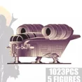 thumbnail image 2 of En STOCK 60017 1023 Pcs The UCS Razor Crest Blocs de Construction par Modèle Star Jouets Briques Enfants Cadeaux de Noël 75292, 2 of 6