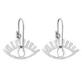 thumbnail image 2 of Unique All-Seeing Eye .925 Sterling Silver Dangle Earrings, 2 of 5