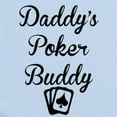 thumbnail image 2 of CafePress - Daddys Poker Buddy Body Suit - Baby Light Bodysuit, Size Newborn - 24 Months, 2 of 4