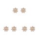 thumbnail image 4 of Tocado de horquilla Qarigey 2 piezas con diamantes de imitación brillantes tipo 6, 4 of 6