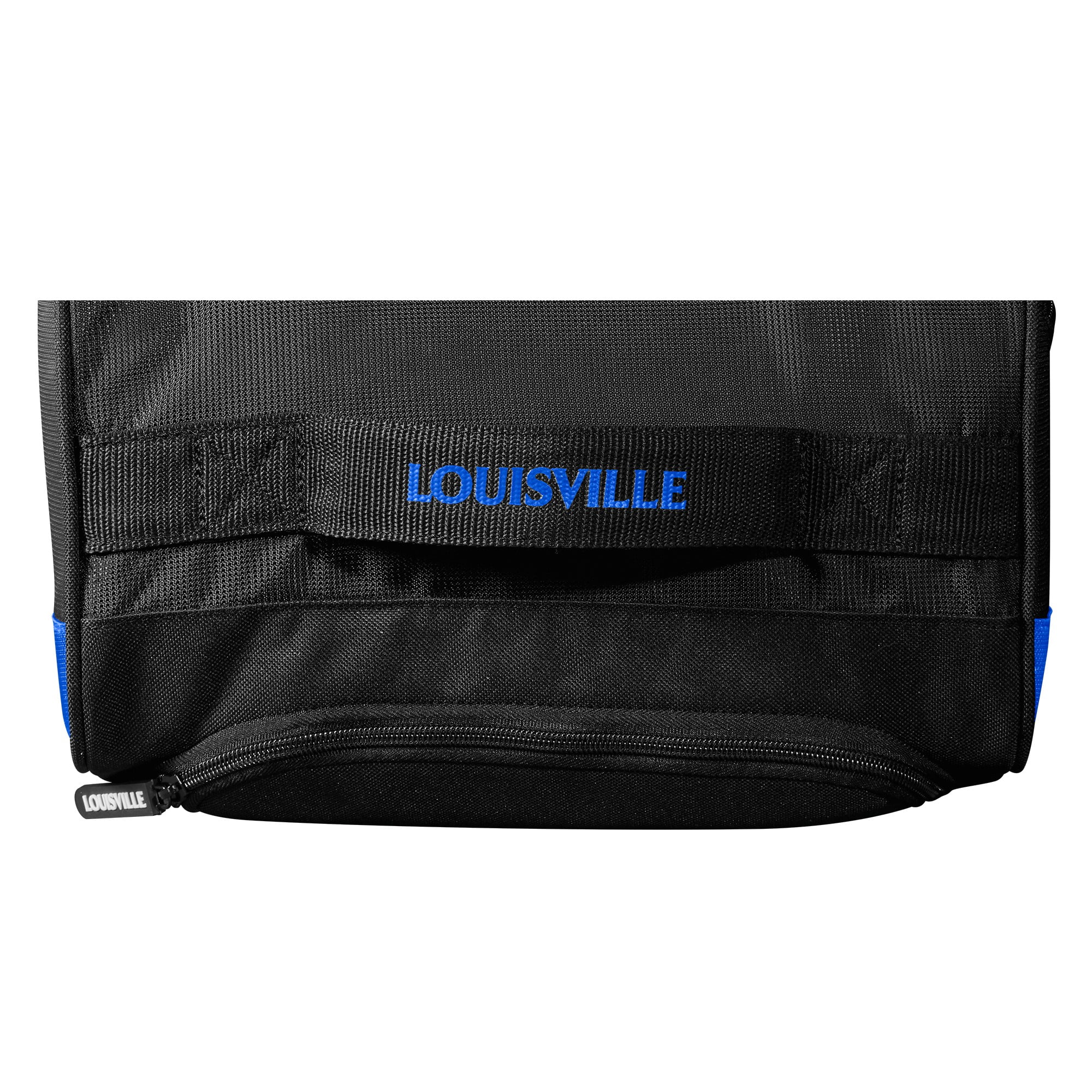 Louisville Slugger Omaha Rig Wheeled Bag, Black and Royal