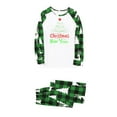 thumbnail image 3 of Odeerbi Christmas Pajamas for Family Plaid Holiday Long Sleeve Family Christmas Pajamas Matching Sets Mom Cute Warm Plaid Printed Sleepwear Xmas Family Matching PJs Set Red, 3 of 6