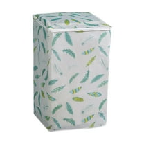 Beautynvta Washing Machine Cover, Foldable Washer and Dryer Dusty Protection Cover with Zipper, Lightweight and Water Proof Appliance Cover, 22" x 14.4" x 32.6"