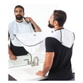 thumbnail image 4 of Beard Bib Apron For Men, Beard Bib Hair Catcher Valentines Day Gifts Gift Beard Trimming Catcher Bib For Shaving & Hair Clippings,Non Stick Hair Cape Cloth Waterproof With 2 Suction Cups Gift For Men, 4 of 7