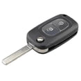 thumbnail image 3 of Car Smart Remote Key 2 Button 43hz PFC7961A Chip compatible with Renault Clio III Clio 3 Kangoo Master Modus Twingo 2006-2016-Black, 3 of 4