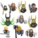 thumbnail image 2 of Figuras de acción en miniatura de superhéroes de Hot Toys, Thor, Loki, todas las series, bloques de construcción, muñecos de películas clásicas, juguetes para niños, regalo, 2 of 5