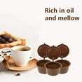 thumbnail image 3 of CHOK 3 Pcs Capsule de Café Réutilisable pour Nescafe Dolce Gusto Machine Capsules Rechargeables Dosette Compatible Filtres Tasses Sans BPA Dosettes de Café, 3 of 13